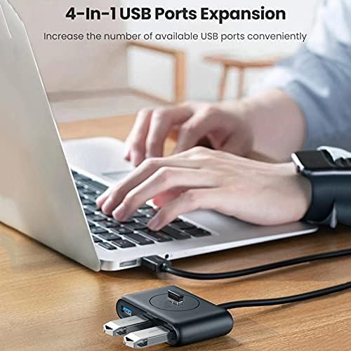 UXZDX USB čvorište 4-port USB 3.0 Brzi USB razdjelnik za tvrde diskove USB fleš pogon Mouse tastatura Extend adapter USB 3.0 čvorište