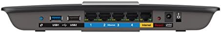 Linksys AC1750 DUAL BAND SMART Wi-Fi ruter, Crni