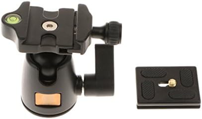 Morjava MJ-01 profesionalni DSLR kamera metalni trostruki kuglični glavi vruće cipele s brzim pločom za puštanje 1/4 '' vijak maksimalno opterećenje 5kg crna za Canon Sony DSLR kameru