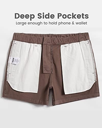 Maamgični muški kratke hlače Ležerne prilike za pamučne kratke hlače za muškarce za muškarce Elastični pojas, casual kratke hlače svakodnevno nošenje