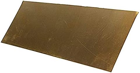 SYZHIWUJIA metalna bakarna folija Mesingani Lim Percizija metali sirovine 4x100x150mm Mesingana ploča Mesingana ploča