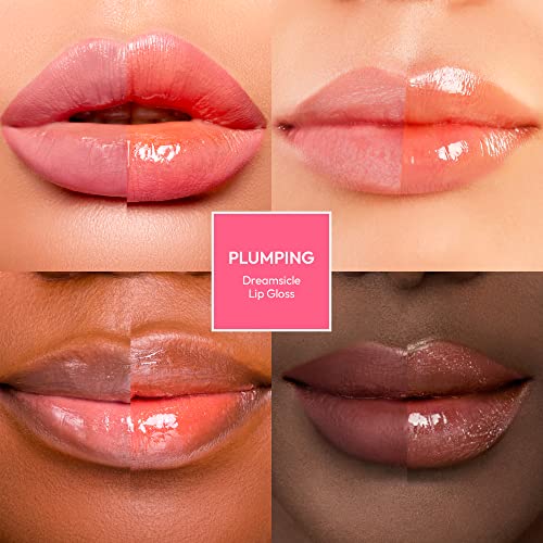 Ruby Kisses Plumping sjajilo za usne – hidratizira, Volumizira, visokog sjaja, bez okrutnosti za usne Plumper, zaglađivanje, Instinct Lip Maximizer, 4 boje, 0.15 FL oz.
