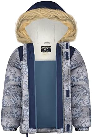 Oshkosh B'gosh Baby Girls 'Puffer jakna - topla, zimski kaput s kapuljačom