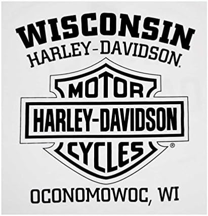 Harley-Davidson muške majica s dugim rukavima za slobodu, bijela
