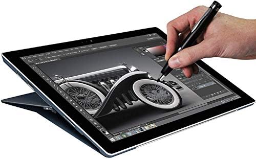 Bronel Black Mini fine tačke digitalne aktivne olovke kompatibilno sa Dell Latitude 5300 2-u-1 Chromebook 13