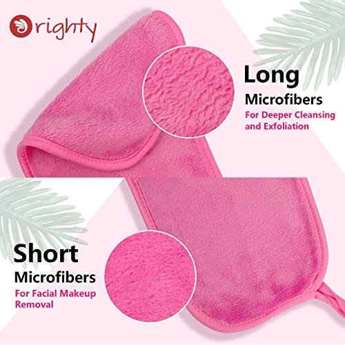 Orighty krpe za uklanjanje šminke pakovanje od 12 krpa za čišćenje lica od mikrovlakana za višekratnu upotrebu, paket sa krpom za uklanjanje šminke 12 pakovanje 5 x 5 in