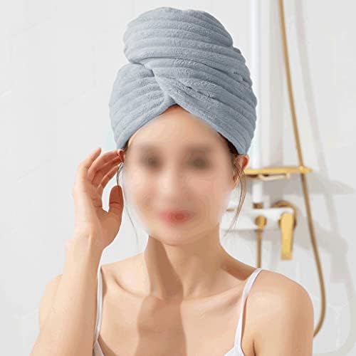 LYSLDH šešir za suhu kosu koji apsorbira vodu za brzo sušenje Zadebljalog ženskog ručnika za kosu