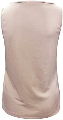 Miashui kompresijski ženski Top čvrste rebraste boje prsluk majica U-izrez vanjski potpuno labavi ženski