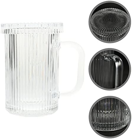 Staklene boce za vodu staklene boje staklene čaše sa čajem čaja sa ručkom šalica šalice šalice