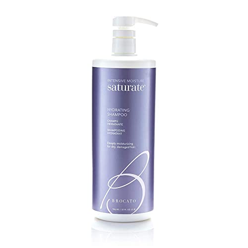 Brocato Saturate dnevni šampon za kosu, 32 Oz | šampon za intenzivnu hidrataciju vlage za suhu, oštećenu kosu