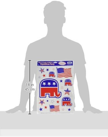Republican Peel 'N Place Party Accessory