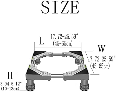 Multifunkcionalna podesiva dužina/širina baze 45-65cm podne posude za izradu stalak za hladnjak klima uređaj