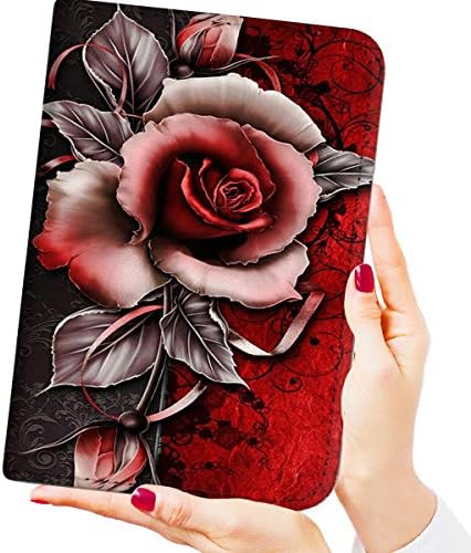 Za iPad Pro 11 inča, uklapa se iPad Air 4 10,9 inča, prekrivač kućišta, A23797 gotički crveni ruža 23797