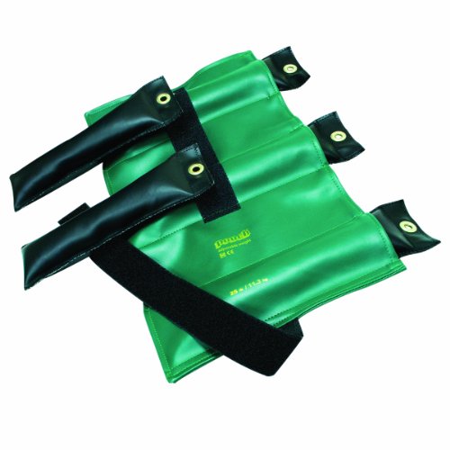 The CutFy 10-0305 vrećica varijabilni zglob i težina gležnja, 25 lb, 5 x 5 lb umetci, zeleno