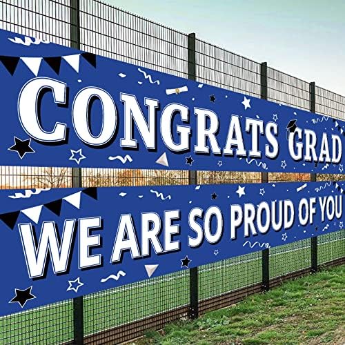 Dekoracija za maturu Pawlis 2023, 2 kom diplomski baner, klasa 2023 čestitamo GRADSKI TRANSPERS