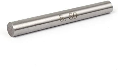 X-dree dia 50mm Dužina dužine GCR15 cilindrični pin gage mjerni alat za mjerenje (5,69 mm dia 50mm longItud