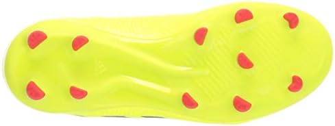 Adidas Unisex-Kid's Nemeziz 18.3 Čvrsto prizemlje, solarno žuti / Fudbal Plava / Aktivna Crvena, 1 m Little Kid