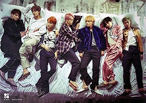 [3 poklon] BTS krila [N ver] CD + Presavijeni Poster + dodatna Fotokarda + Kpop Idol maska