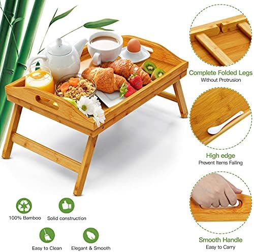 Pipishell bambusov paket za doručak i bambus Organizator za ladicu