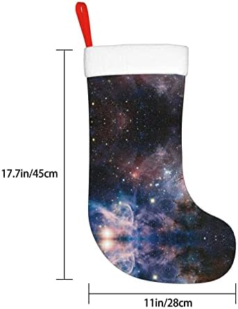 Univerzum Mliječni put Galaxypersonalizirani božićne čarape za kućni odmor Božićne ukrase