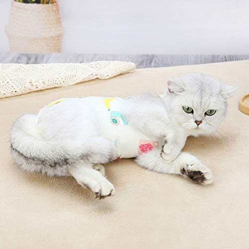 Taozua CAT Oporabovi za obnavljanje trbuha ili kožnih bolesti, profesionalna al-ovratnica alternativa nakon operacije nose rane protiv lizanja za mačke / pse)