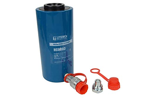 TEMCo HC0003-šuplji Hidraulični cilindar Ram 30 tona 4 inča hod