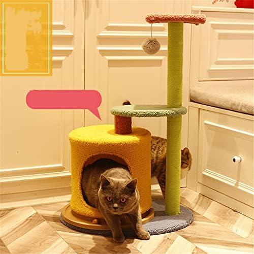 Dhdm Cats Nest gramofon multifunkcionalni zabavni okvir za mačke penjanje Four Seasons Sisal drvene mačke igračke
