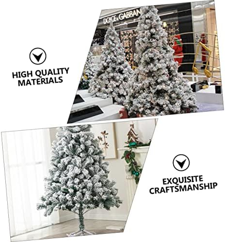 Toyvian 1pc Umjetno božićno drvce Bijelo dekor kuća ukrasi za kućne božićne ukrase lažno božićno