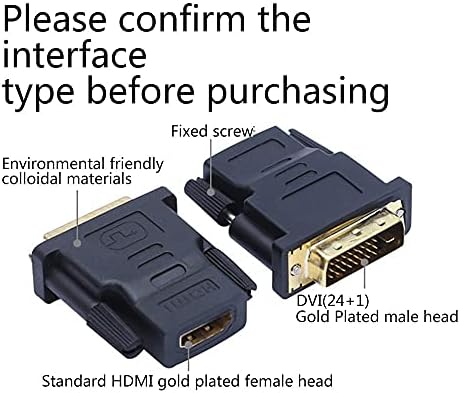 Konektori Dvi na Hdmi-kompatibilni Adapter dvosmjerni Dvi D 24 + 1 24 + 5 muški kablovski konektor hdmi-kompatibilni