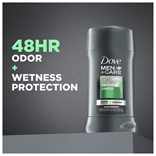 Dove Muškarci + Njega antiperspirantni dezodorans za osjetljive štitnike osjetljive na kožu za muškarce sa 48-satnim znojem i zaštitom mirisa 2,7 oz