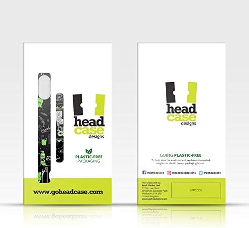 Glava Case Designs zvanično licencirani Harolita Bubbles Monochrome kožna knjiga novčanik poklopac kompatibilan