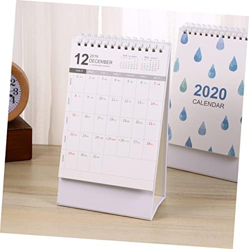 Stobok 2pcs 2020 stol kalendar kalendara Kalendar kalendara kalendar kalendar za kalendar za desktop