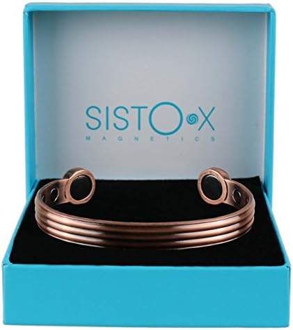 Sisto-X Super Serper Antique Bacper Design Magnetic Bangle SISTO-X® narukvica 6 magneta Zdravlje prirodni medij