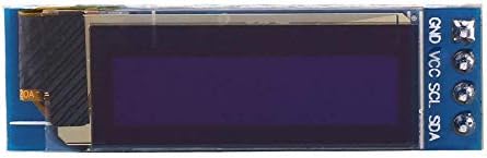 ZYM119 0,91 inča 128 x 32 IIC plava boja karakter OLED displej modul ploča