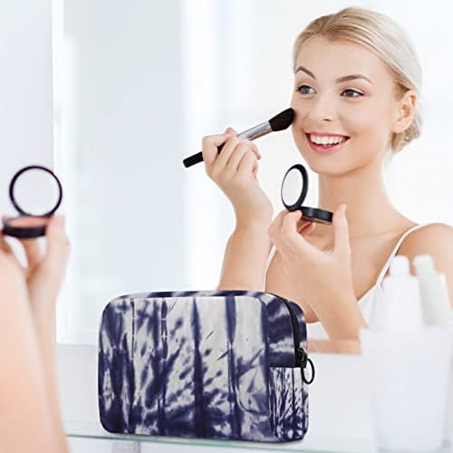 Cabobe mala kozmetička torba za žene, prijenosni skupni set Tie-oboljetni umjetnički stil šminker