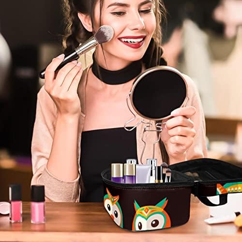 Šarene sove Dizajn makeup torba kozmetička putna torba toaletna torba za šminkanje organizatora za žene