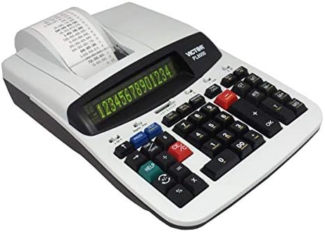 Victor Technology PL8000 Kalkulator termičkog štampanja, brza logika, tipku za pomoć, 8,0 linije u sekundi ...