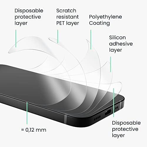 kwmobile Set od 3 štitnika za ekran kompatibilan sa OnePlus Nord N10 5G - zaštitnik ekrana kristalno čist paket ekrana za telefon
