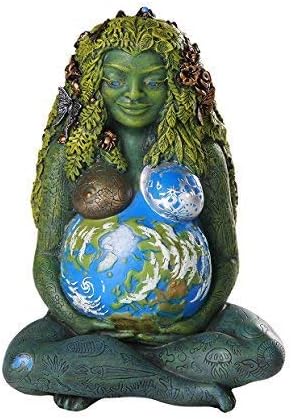 Pacifički poklon gallennial gaia majka Zemlja boginja statua Oberon Zell 7 inča visoka