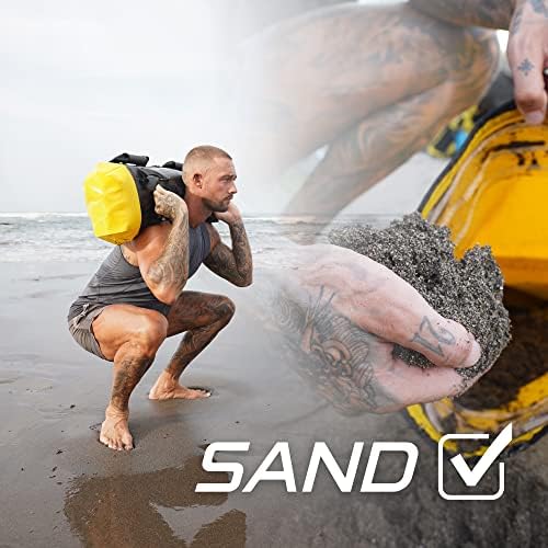 HybridSack v3 / prenosiva torba za vježbanje vode i pijeska do 120 lbs podesivi utezi za fitnes s vodom i pijeskom