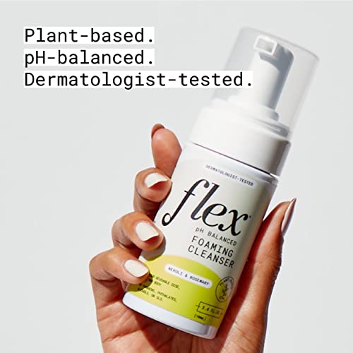 Flex Foaming Cup Wash Infused with Neroli i Rosemary-menstrual Cup Cleaner for Silicone Period