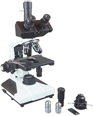 Radikalna Trinokularna faza kontrast sperma sperme i azbest PCM mikroskop w 3.5 Mpix Kamera