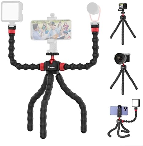 Ulanzi vlogging Kit za iPhone, fleksibilan Stativ za mobilni telefon, iPhone stalak za video snimanje sa Telefon