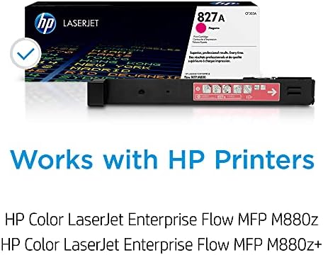HP 827a Magenta toner kasete / radi sa HP boja LaserJet Enterprise Flow MFP M880 serije | Cf303a