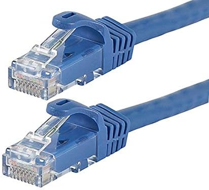 Monopricija Cat6 Ethernet Patch kabel - 15 metara - Crni bezobzirni RJ45, nasukan, 550MHz, UTP, čista gola bakrena žica, 24WG, mrežni internet modem Router Xbox PS3 Cord - Flexboot serija