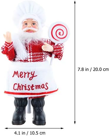 Bestoyard 2pcs Santa Claus ukrasi Božićne figurice ukras za odmor Tematske zabave i ukras za