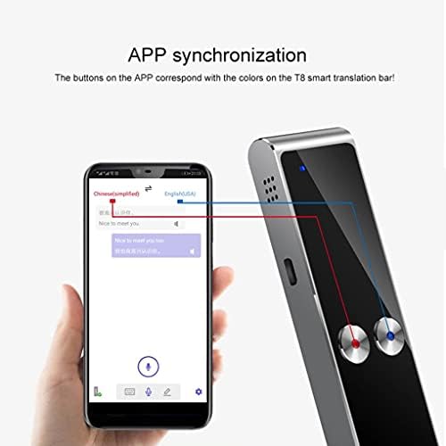 Wetyg prijenosni višejezični AI glasovni Prevodilac u realnom vremenu interaktivni dvosmjerni uređaj za prevođenje za putovanja