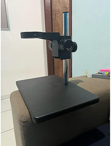 ZYZMH industrijski dvogled Trinokularni mikroskop držač držača držača 76mm univerzalni 360 rotirajući radni sto za održavanje