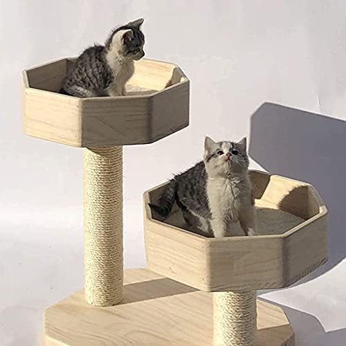 Haieshop Cat Tree Condo Stub Za Grebanje Mačka Kula Čvrsti Sisal Mačka Stub Za Grebanje Mačka