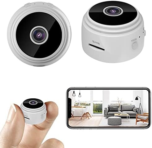 Byikun mini kamera, kamere za kućnu sigurnost, HD 1080p bežični WiFi skriveni fotoaparat sa audio / video, pametnim